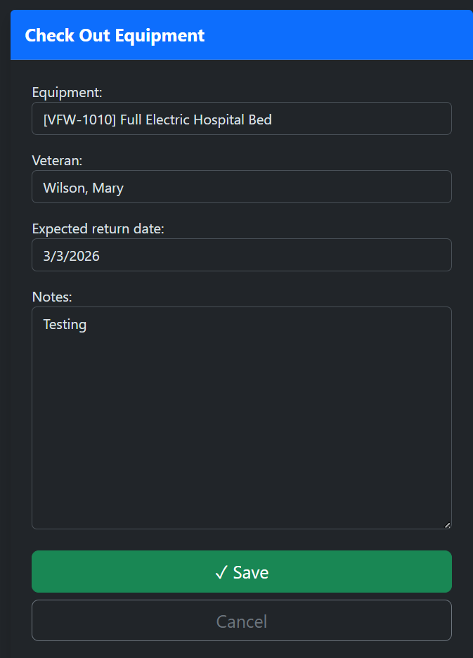 Mobile Checkout Screen
